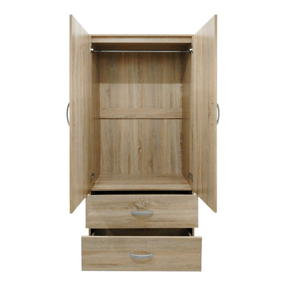 Athos pakoworld five-door wardrobe sonoma 170x42x180cm