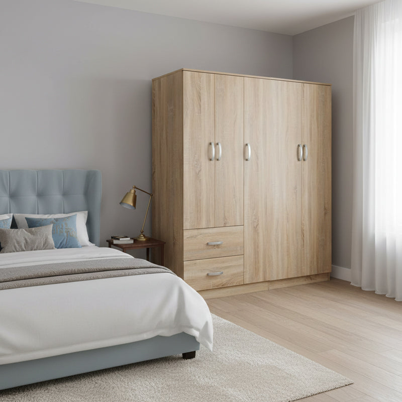AthosI  five-door wardrobe sonoma 170x42x180cm