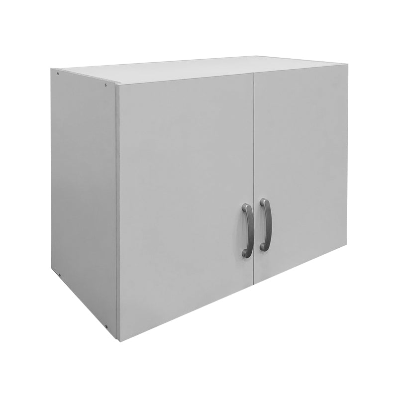 Five-door wardrobe with loft Athos pakoworld white 170x42x240cm