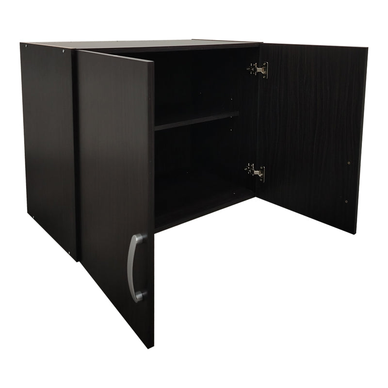 Athos six-door wardrobe with loft, wenge, 240x42x240cm