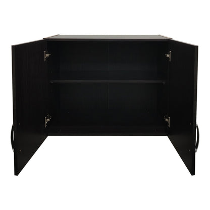 Six-door wardrobe with loft Athos I wenge 240x42x240cm
