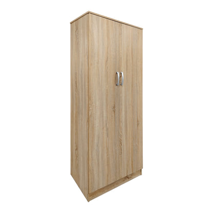 Six-door wardrobe with loft Athos I sonoma 240x42x240cm