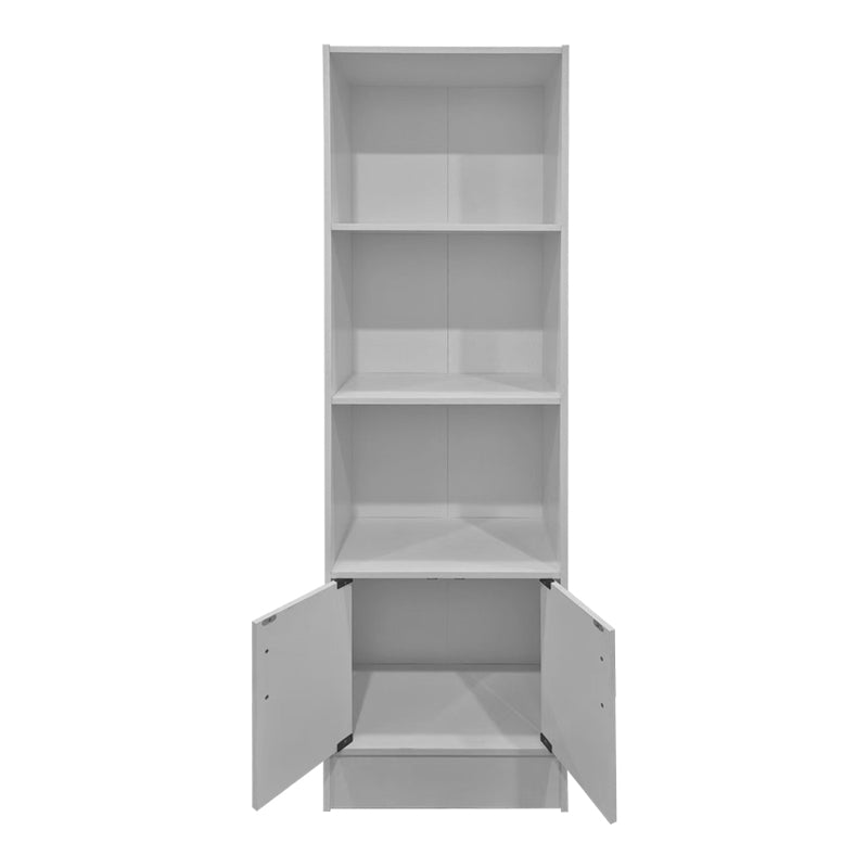 Tekaro bookcase white 57x33x180cm