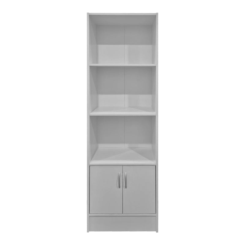 Tekaro bookcase white 57x33x180cm