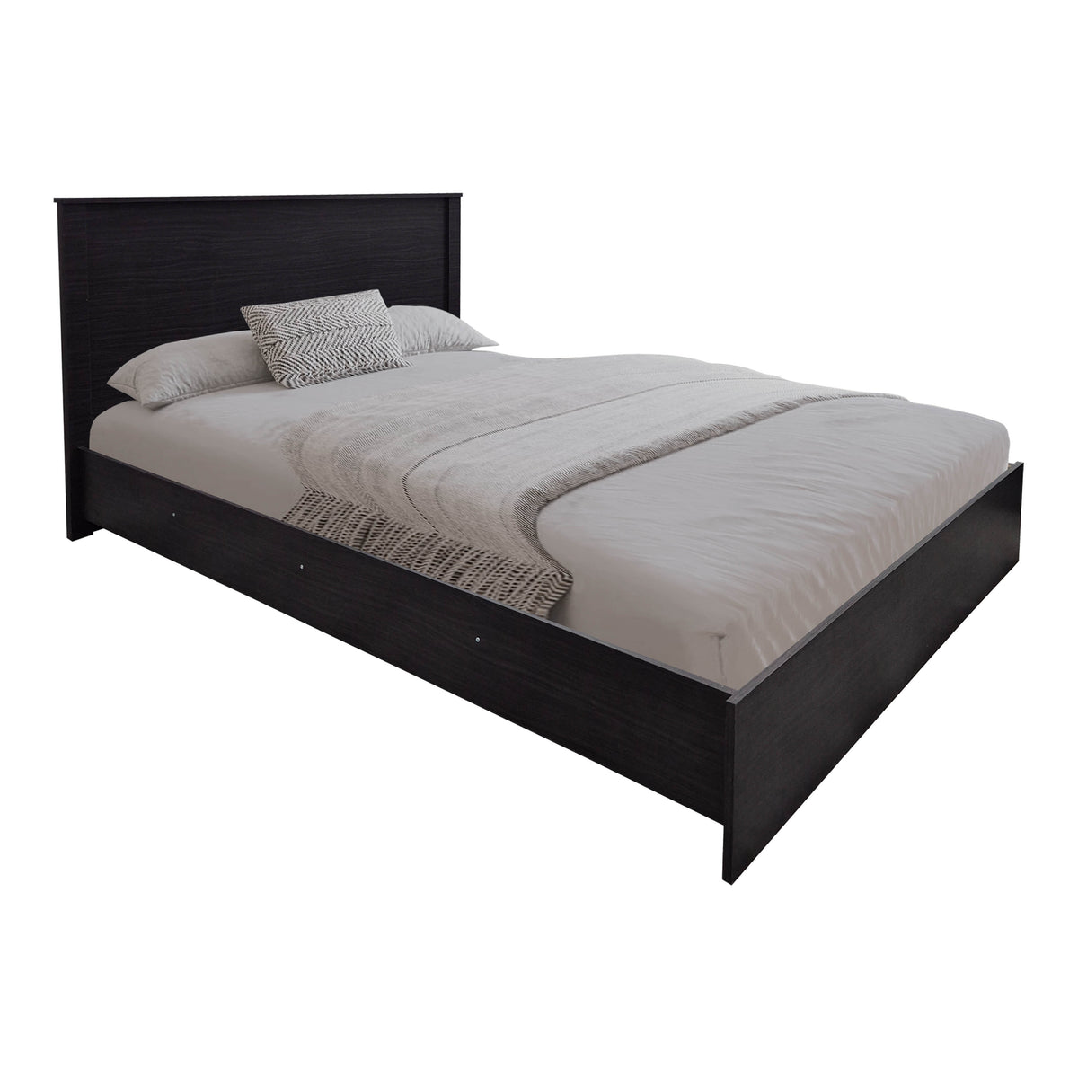 Athos Wenge Bedroom Set with Bed 140x200cm Set of 4pcs