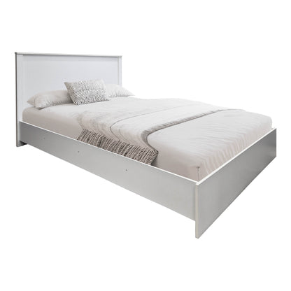 Athos White Bedroom Set with Bed 140x200cm Set of 4pcs