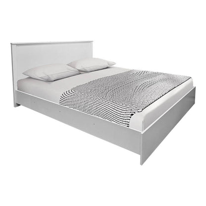Athos White Bedroom Set with Bed 160x200cm Set of 3pcs