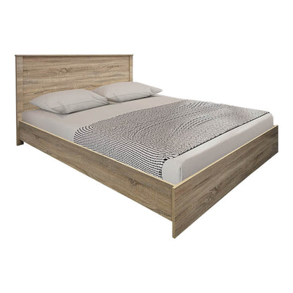 Athos Sonoma Bedroom Set with Bed 160x200cm Set of 4pcs