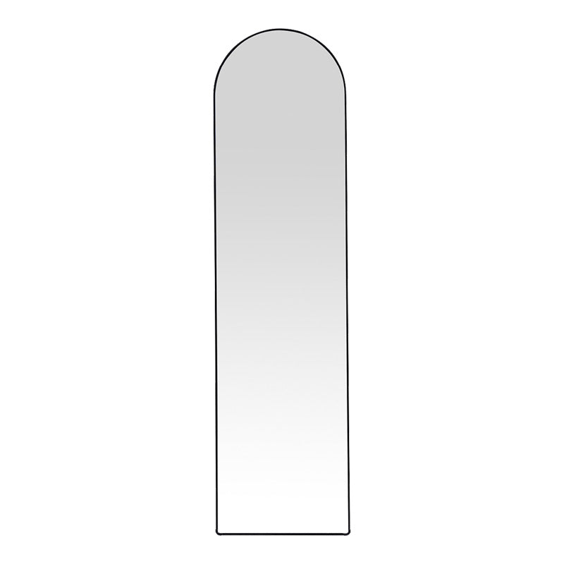 Plaza aluminum mirror in black shade 40x28x150cm