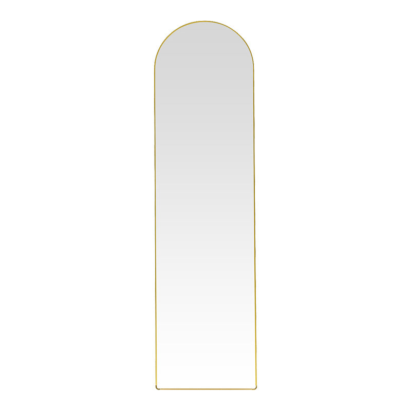 Plaza aluminum mirror in gold shade 50x28x160cm