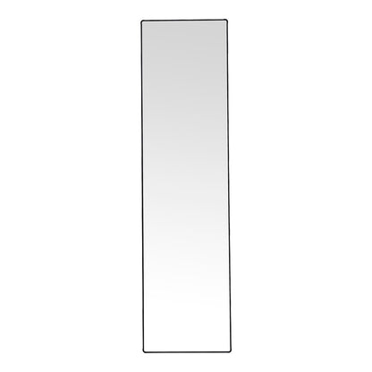 Moira aluminum mirror in black shade 40x28x150cm