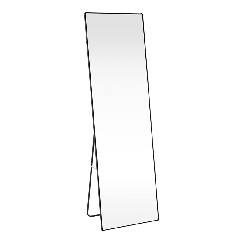 Moira mirror black aluminum 50x28x160cm