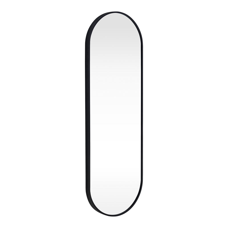 Albere mirror black aluminum 40x4x120cm