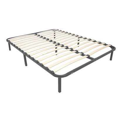 Metal bed frame Amaso black 160x200x28cm