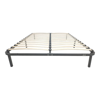 Metal bed frame Amaso black 160x200x28cm