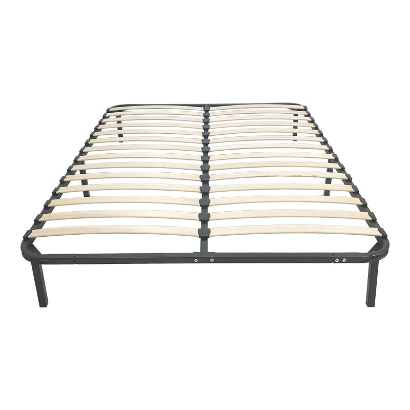 Metal bed frame Amaso black 160x200x28cm