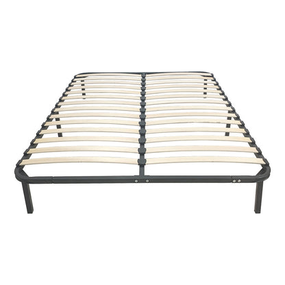 Metal bed frame Amaso black 160x200x28cm