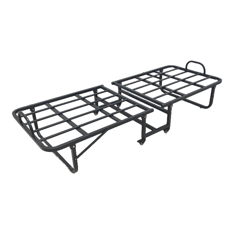 Kamu bunk bed with 10cm mattress black 75x190cm