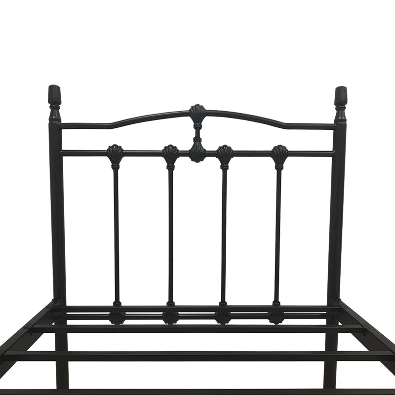 Wotso metal bed in black shade 90x190cm