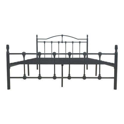 Wotso metal bed in black shade 150x200cm