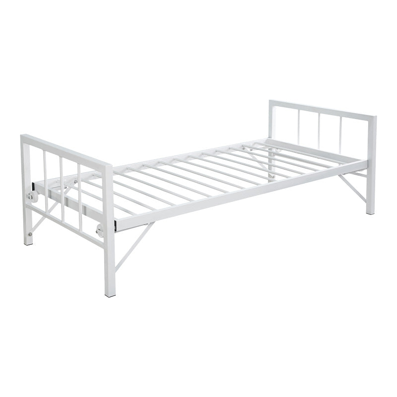 Bed-Sofa Remmie metal in white 90x190cm