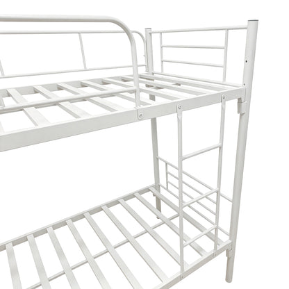 Belit metal bunk bed white 90x190cm