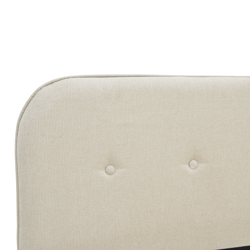 LumiLux bed beige fabric, 160x200cm