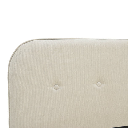 LumiLux bed beige fabric, 160x200cm
