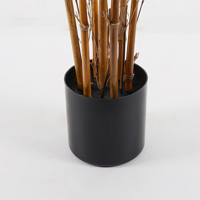 Decorative plant in a pot Rhapis Palm Inart green D60x120cm