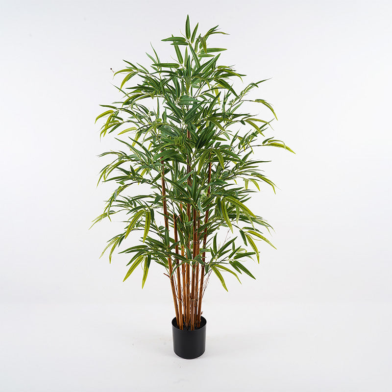 Decorative plant in a pot Rhapis Palm Inart green D60x120cm