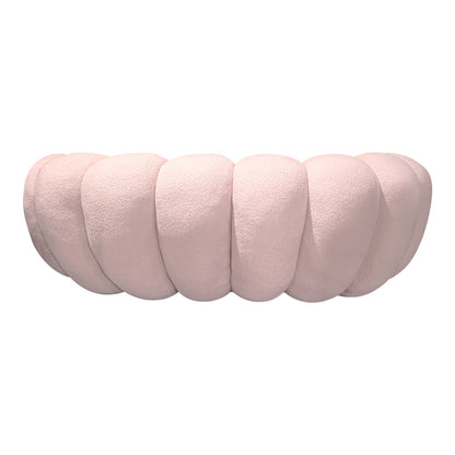 Sofa Embrace boucle fabric in pink shade 180x105x65cm