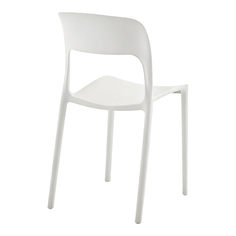 Zanna stackable chair pp white 40x53x78cm