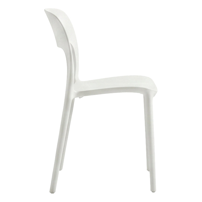Zanna stackable chair pp white 40x53x78cm