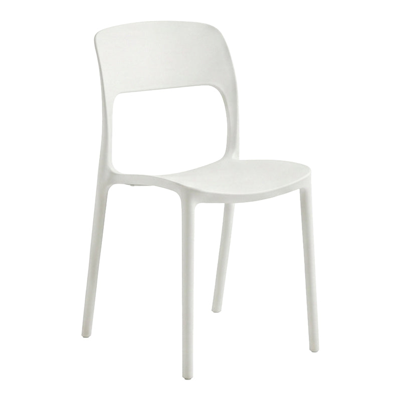 Zanna stackable chair pp white 40x53x78cm