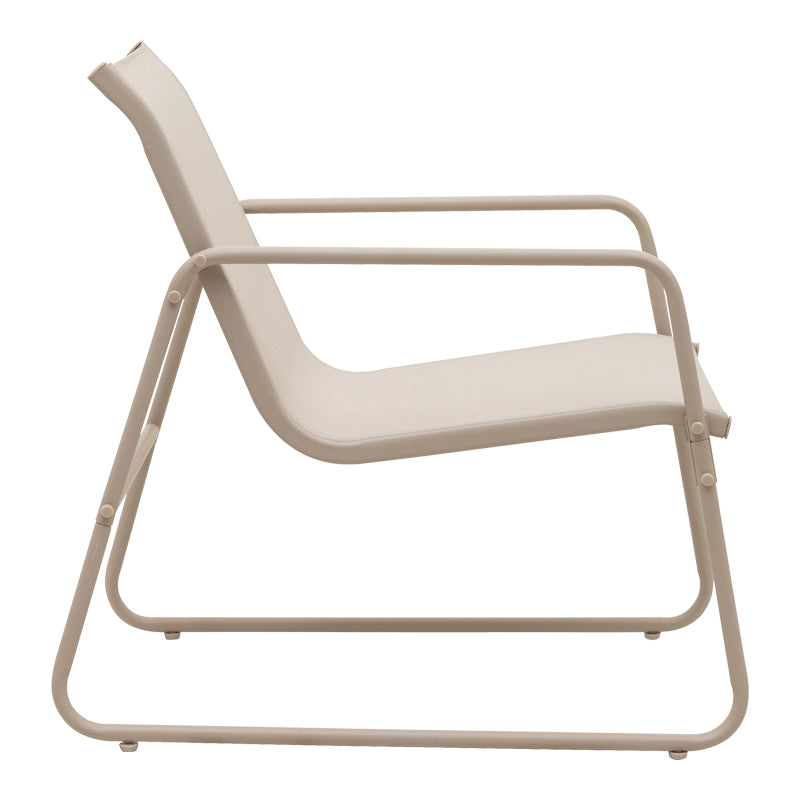 Outdoor living set Veranda textilene-metal in cappuccino color