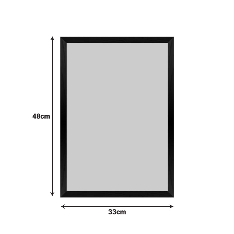 Wall art in frame Sed with digital print 33x1.5x48cm