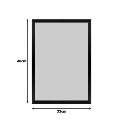 Wall art in frame Sed with digital print 33x1.5x48cm