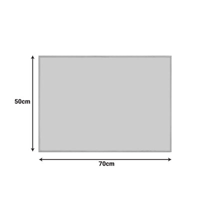 Wall art in frame Rushea with digital print 50x2x70cm