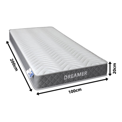 Dreamer pocket spring double-sided mattress 20cm 100x200cm