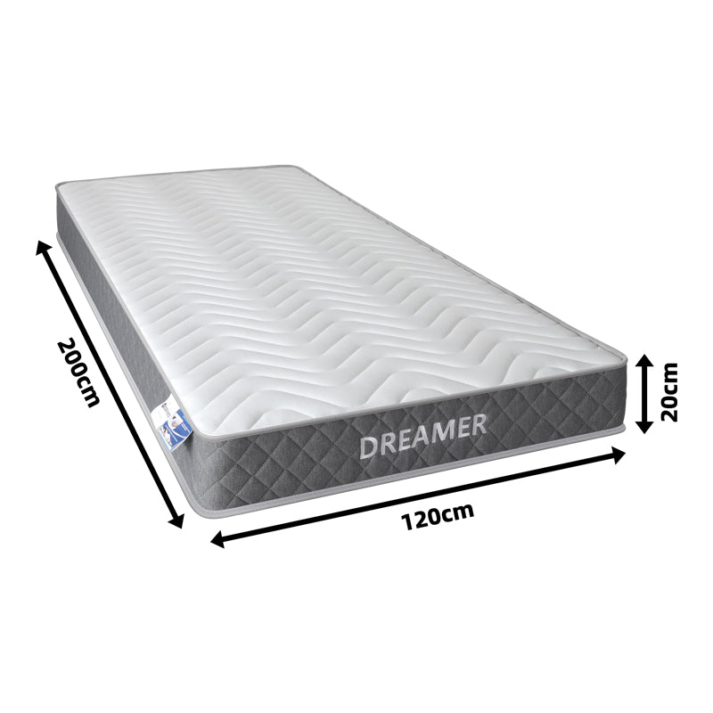 Dreamer pocket spring double-sided mattress 20cm 120x200cm