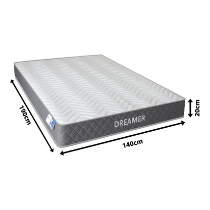 Dreamer pocket spring double-sided mattress 20cm 140x190cm