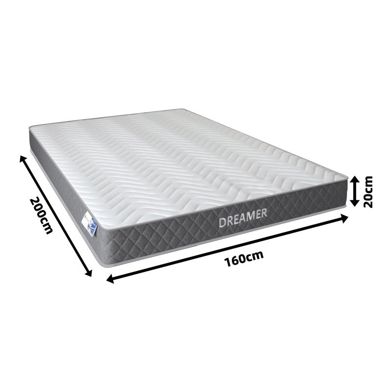 Dreamer pocket spring double-sided mattress 20cm 160x200cm