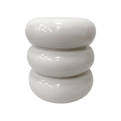 Side table Zoubi white MGO D35x43cm