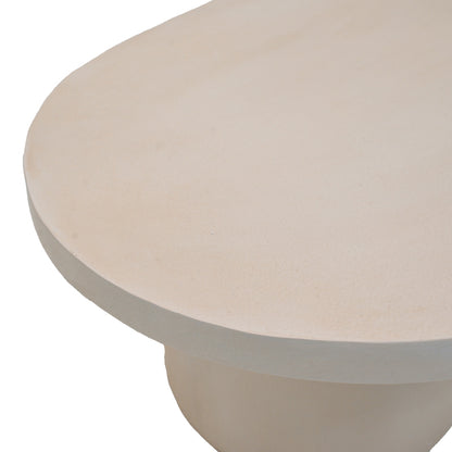 Coffee table Vooge MGO cream 100x64x39cm