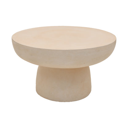 Coffee table Nuebo MGO cream D70x40cm