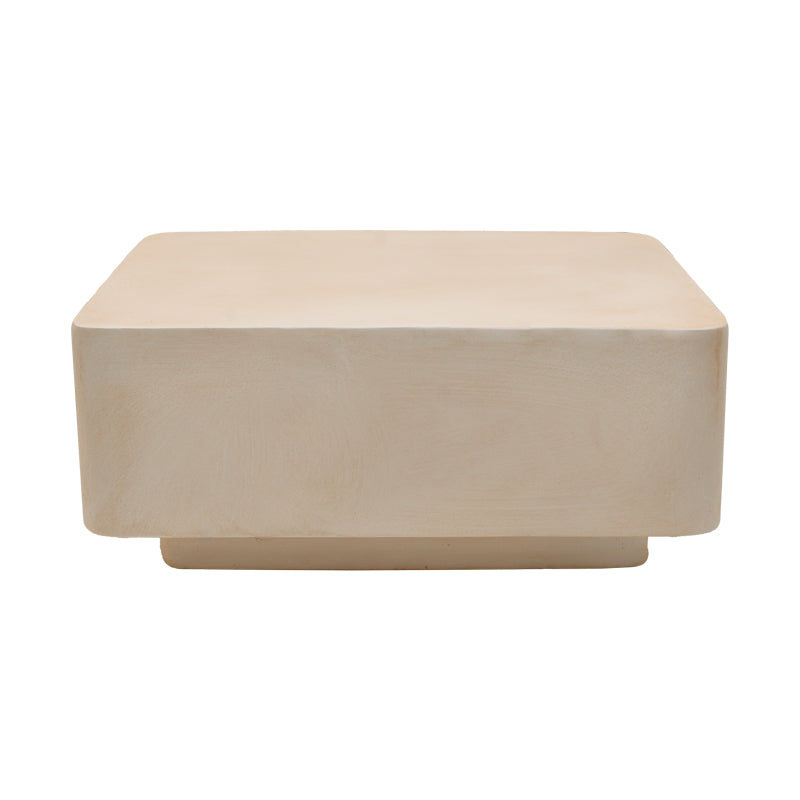 Coffee table Nerde MGO cream 90x60x38cm