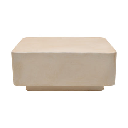 Coffee table Nerde MGO cream 90x60x38cm