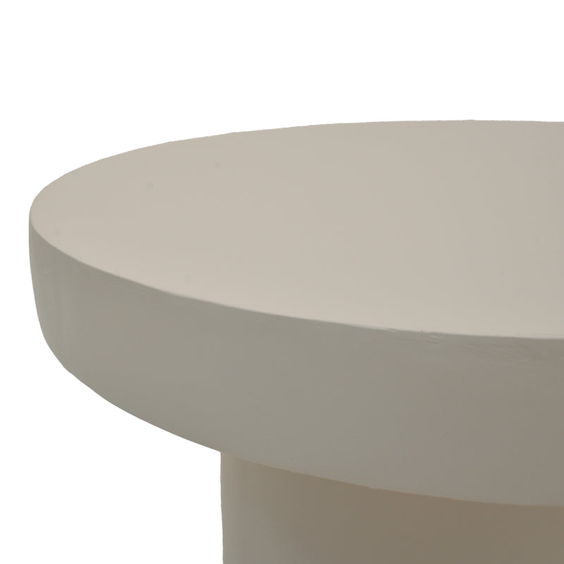Coffee table Umbra  grey beige MGO D80x31.5cm