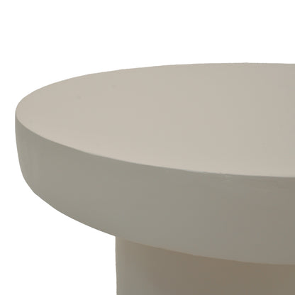 Coffee table Umbra  grey beige MGO D80x31.5cm