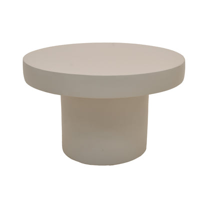 Coffee table Umbra grey beige MGO D64.5x43cm
